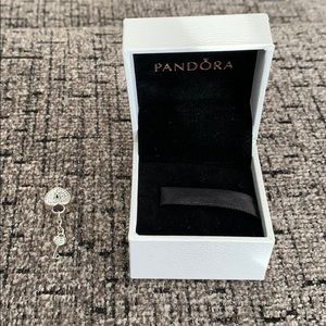Pandora Heart and Key Charm